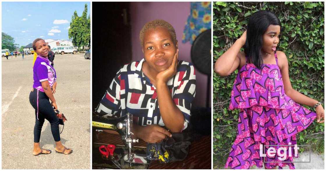 Talented fashioner designer says she learnt to sew from watching videos on YouTube Talented fashioner designer says she learnt to sew from watching videos on YouTube