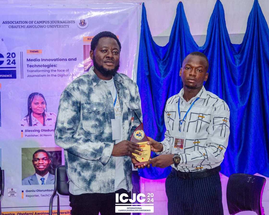 Legit.ng, Managing Editor, Rahaman Abiola, ACJ-OAU, ICJC 2024 Legit.ng, Managing Editor, Rahaman Abiola, ACJ-OAU, ICJC 2024