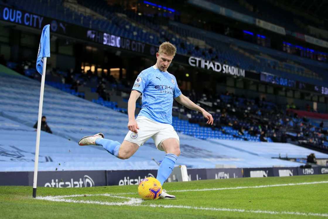 Kevin De Bruyne of Manchester City Kevin De Bruyne of Manchester City