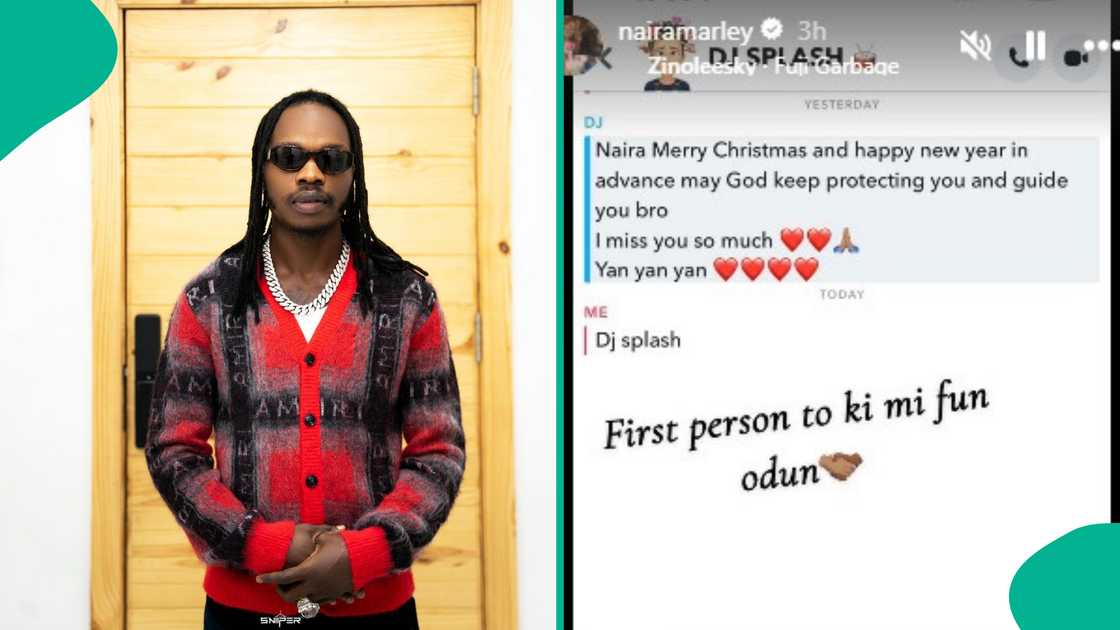 Naira Marley shares message DJ Splash sent to him Naira Marley shares message DJ Splash sent to him