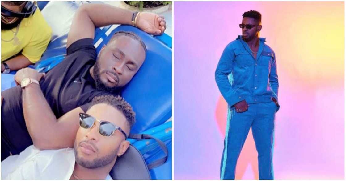 "Happy birthday little brother": BBNaija's Pere says to Cross "Happy birthday little brother": BBNaija's Pere says to Cross