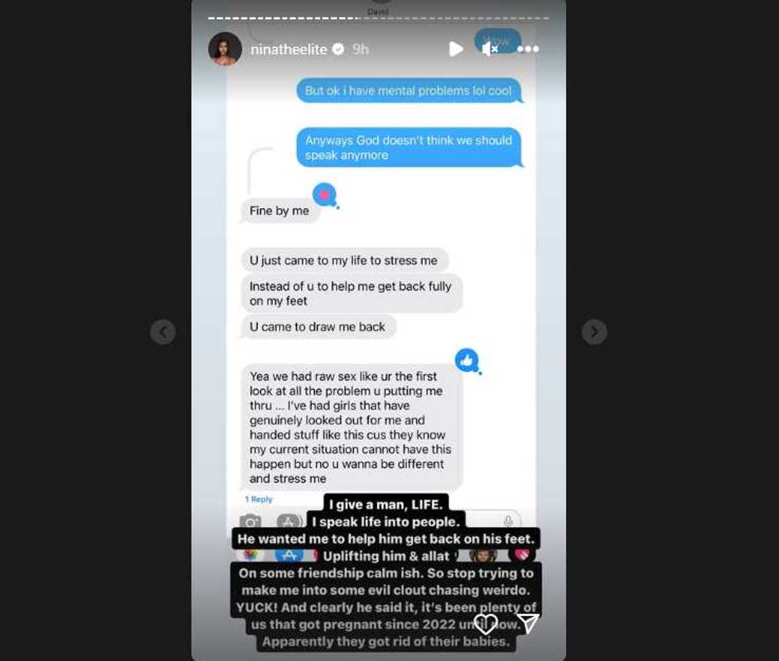 Davido's chat with pregnant US lady Anita Brown leaks. Davido's chat with pregnant US lady Anita Brown leaks.