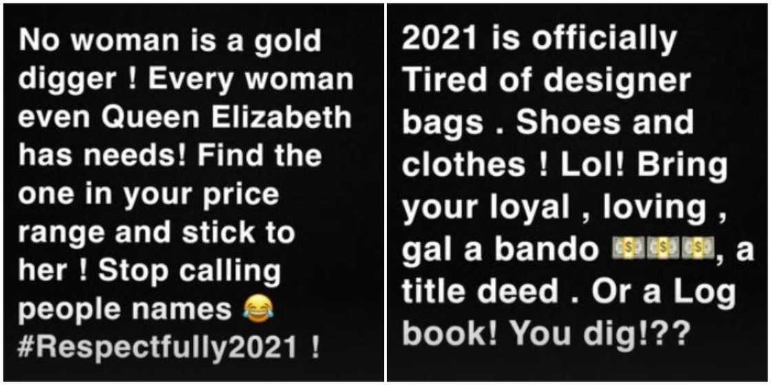 Kenyan socialite Huddah Monroe: No woman is a gold digger Kenyan socialite Huddah Monroe: No woman is a gold digger