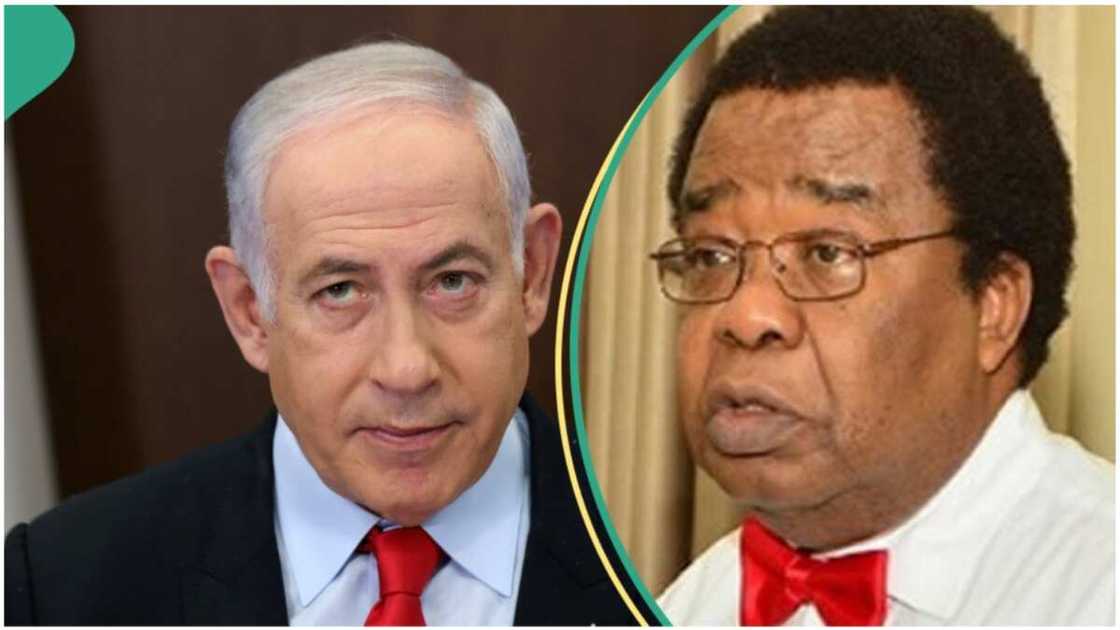 Palestine/Israel/Benjamin Netanyahu/Professor Bolaji Akinyemi Palestine/Israel/Benjamin Netanyahu/Professor Bolaji Akinyemi