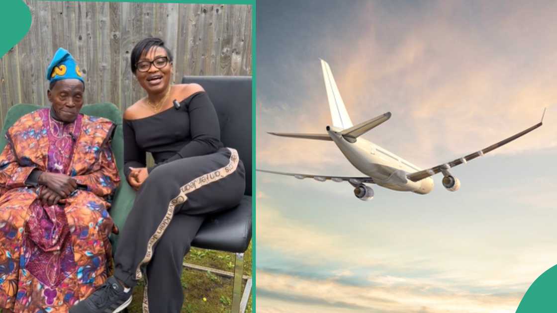 Nigerian man visits London. Nigerian man visits London.