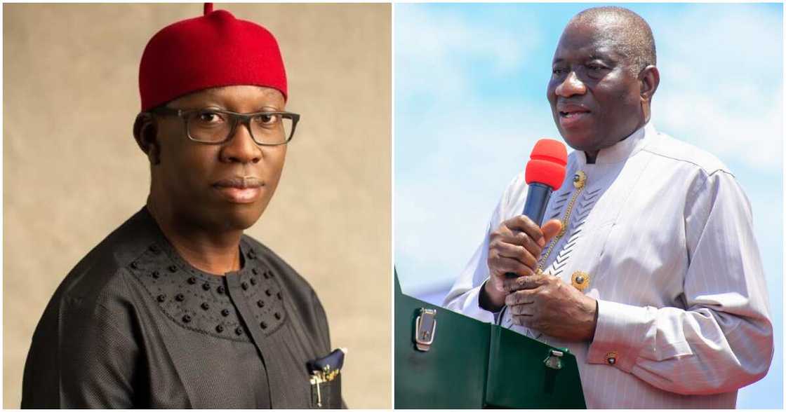 Delta state, PDP meeting, Governor Ifeanyi Okowa, 2023 elections, President Goodluck Jonathan, Governor Ifeanyi Okowa Delta state, PDP meeting, Governor Ifeanyi Okowa, 2023 elections, President Goodluck Jonathan, Governor Ifeanyi Okowa