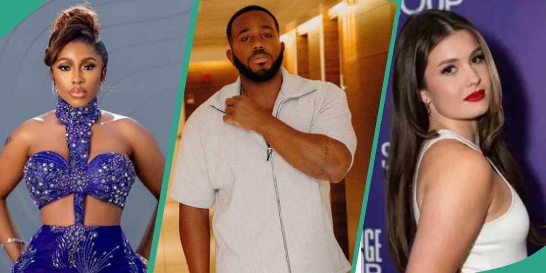 BBNaija All Stars Mercy Eke and Kiddwaya, Kiddwaya's white lover Laura BBNaija All Stars Mercy Eke and Kiddwaya, Kiddwaya's white lover Laura