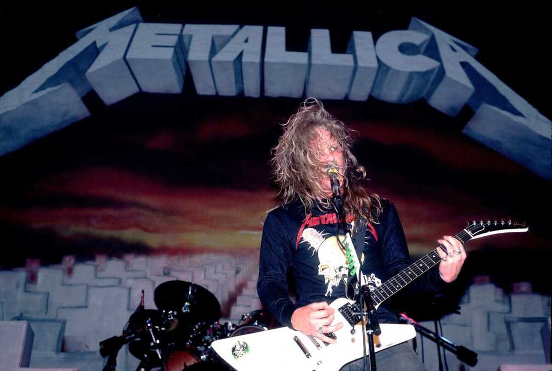 James Hetfield de Metallica James Hetfield de Metallica