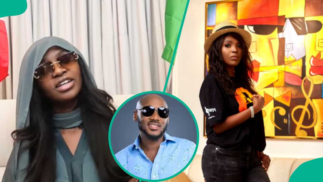 2baba's new girlfriend Natasha compared to Annie Idibia over her mannerisms in new video.