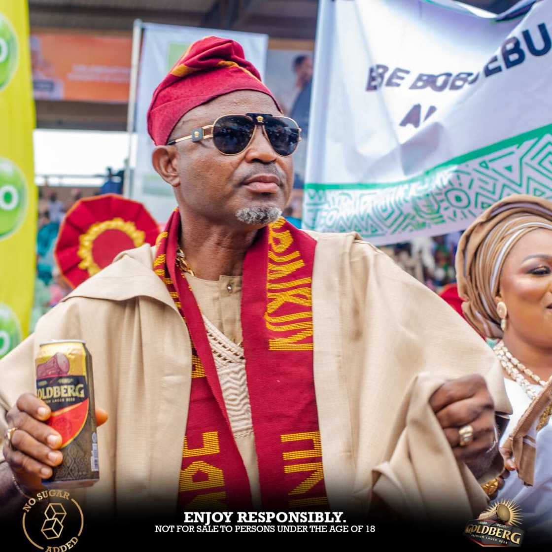 Oyato! Goldberg celebrates the Unique Yoruba Culture at the 2024 Ojude Oba Festival