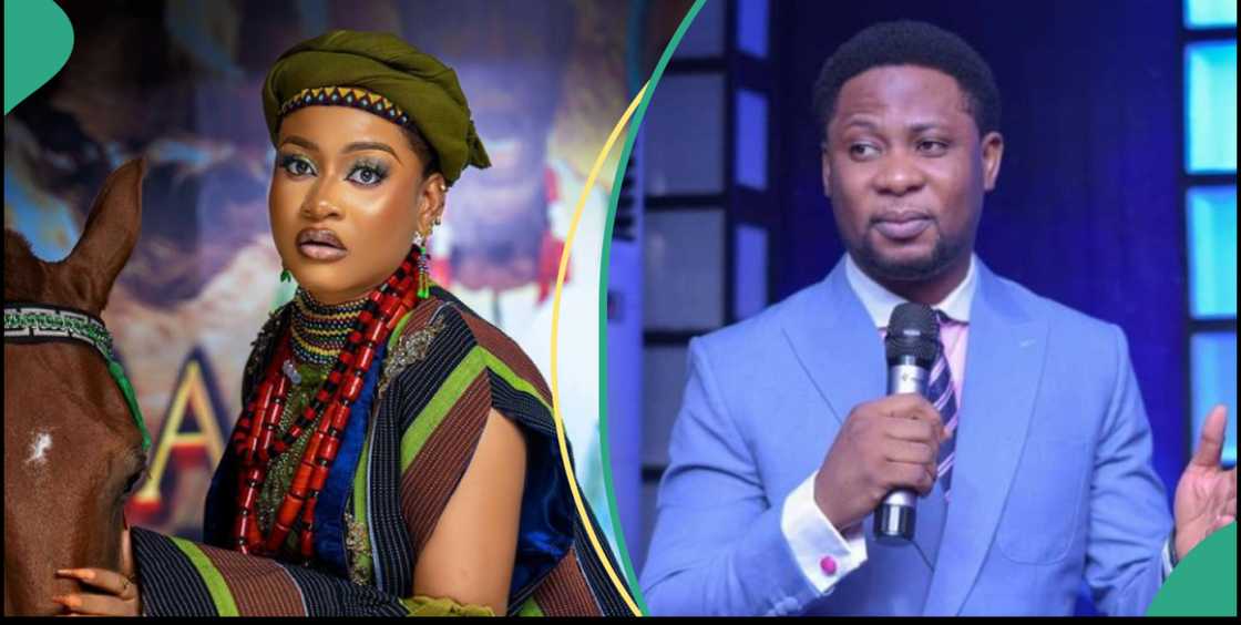 Phyna slams Apostle Lazarus for saying women who lack fatherly love are ‘sexually loose’ Phyna slams Apostle Lazarus for saying women who lack fatherly love are ‘sexually loose’