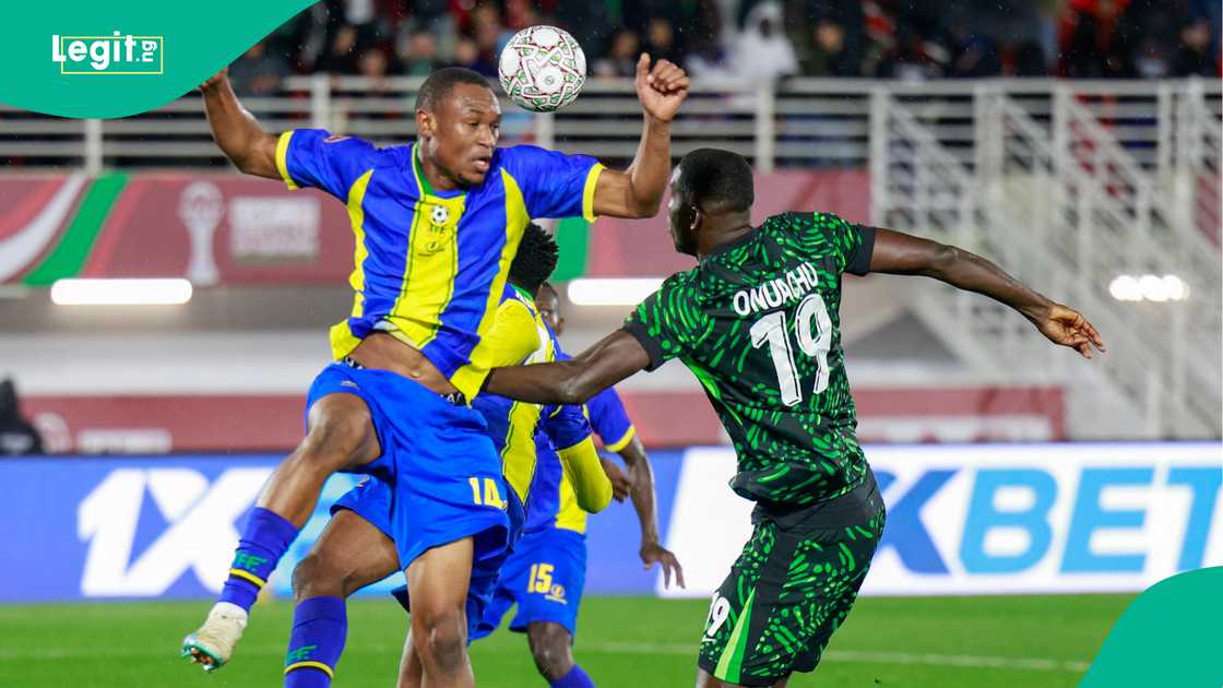 Nigeria facing Tanzania during the 2025 Africa Cup of Nations. Photo: Abdel Majid Nigeria facing Tanzania during the 2025 Africa Cup of Nations. Photo: Abdel Majid