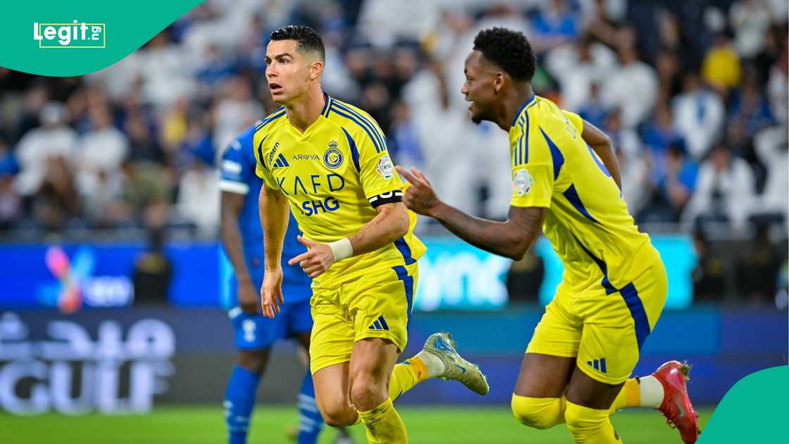 Cristiano Ronaldo, Jhon Duran, Al-Nassr, Al-Hilal, Saudi Arabia. Cristiano Ronaldo, Jhon Duran, Al-Nassr, Al-Hilal, Saudi Arabia.