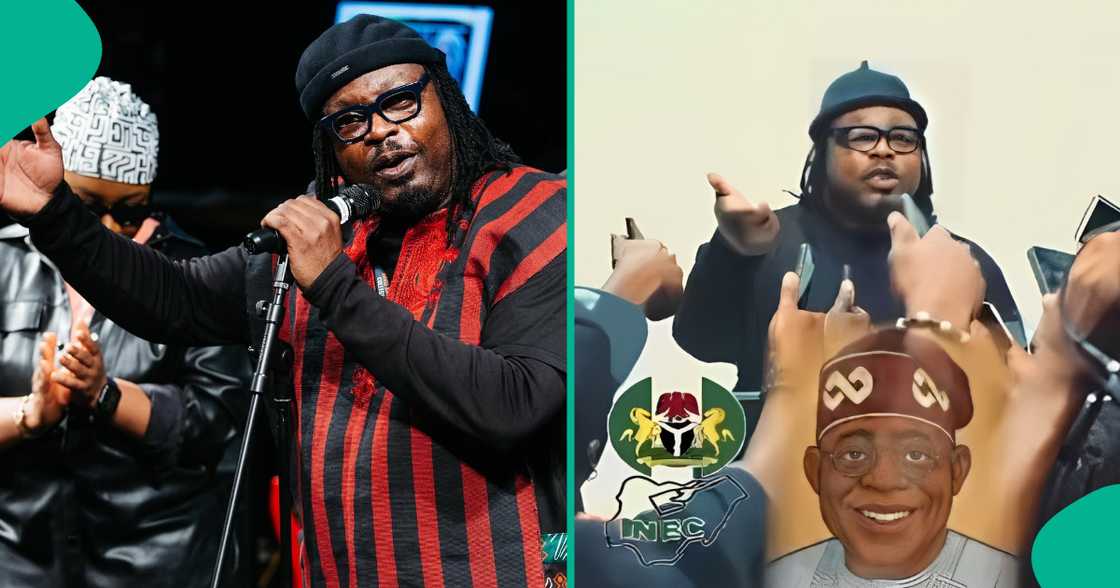 Eedris Abdulkareem drops new song criticising INEC over election issues. Eedris Abdulkareem drops new song criticising INEC over election issues.