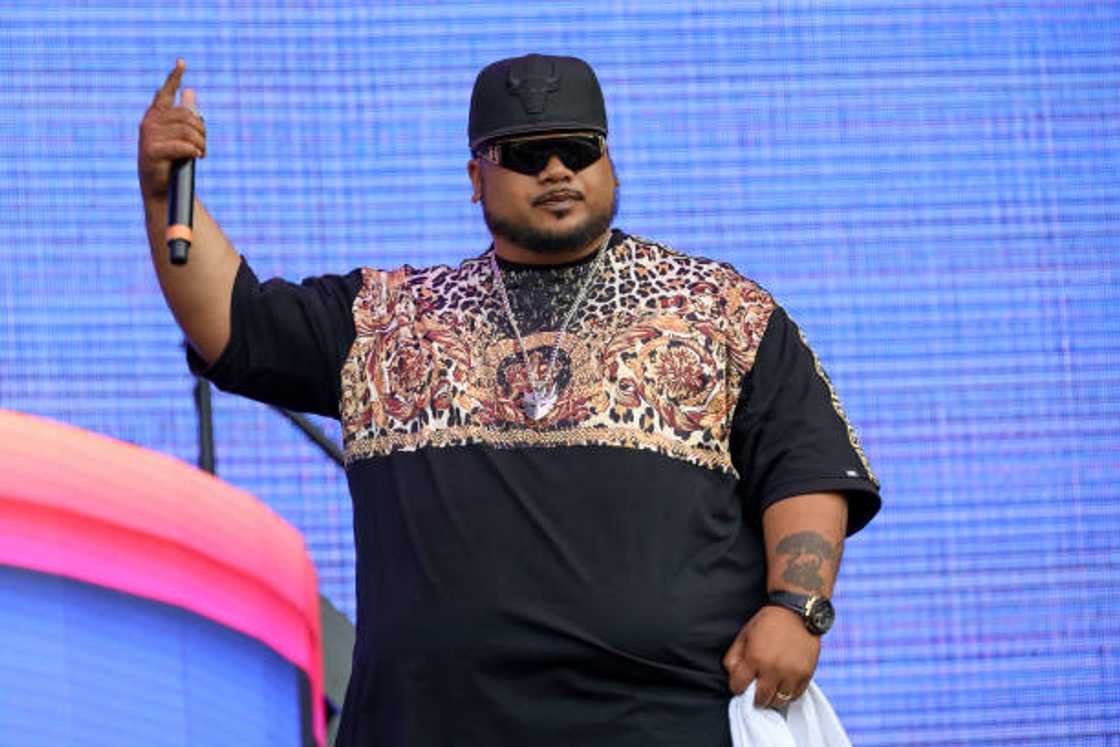 Savage performs during Friday James Live 2019 at Western Springs Stadium in Auckland, New Zealand.