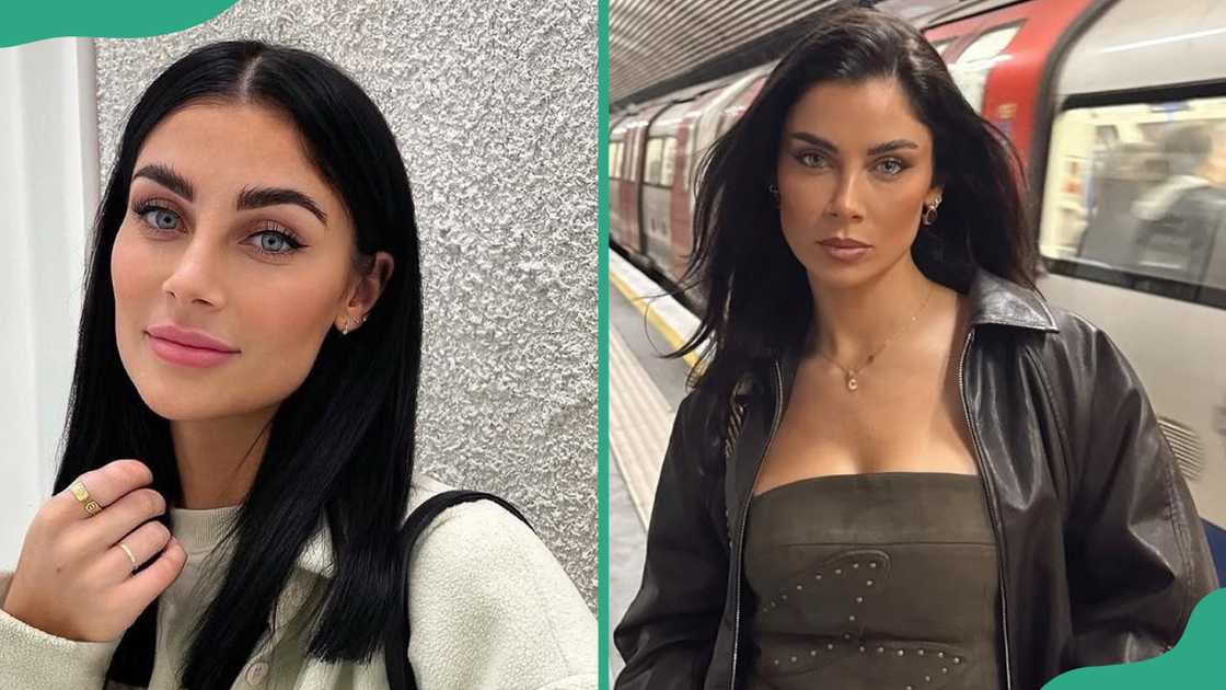 Cally Jane Beech in a past and recent photo Cally Jane Beech in a past and recent photo