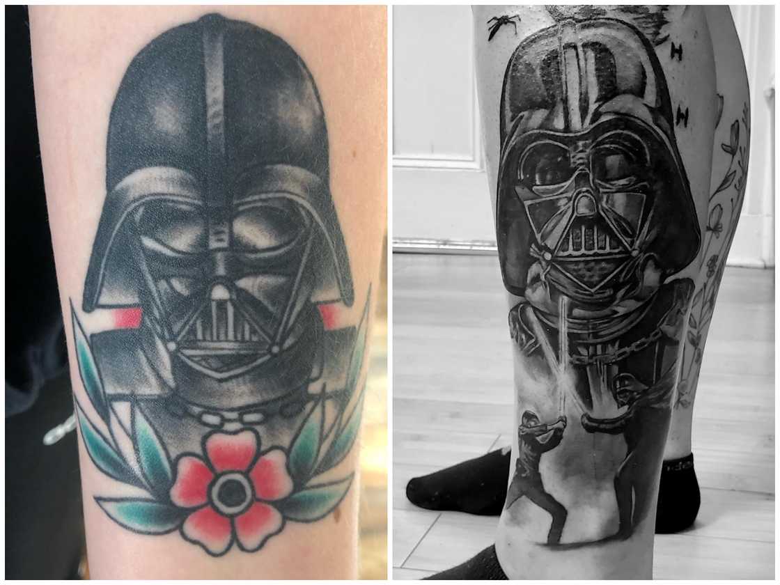 Portrait of Darth Vader Portrait of Darth Vader