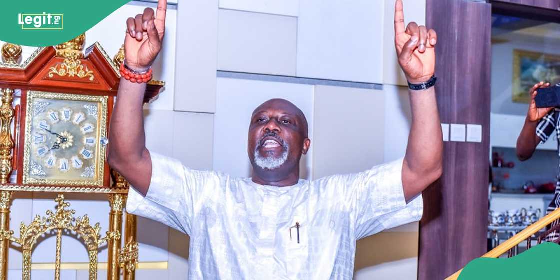 Dino Melaye leaves PDP for ADC ahead of the 2027 election. Dino Melaye leaves PDP for ADC ahead of the 2027 election.