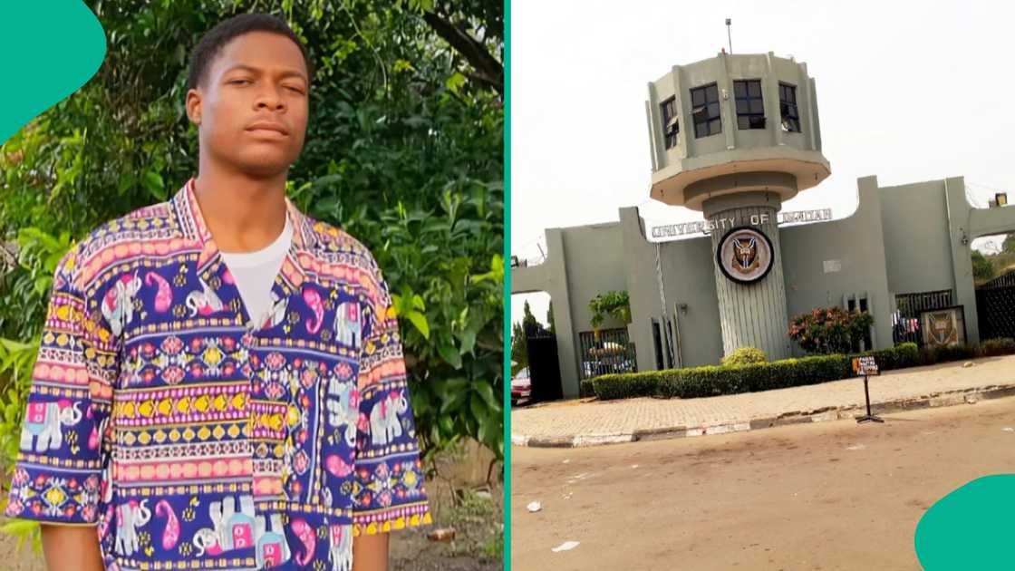 A Nigerian man takes his father, an alumnus/former student to University of ibadan to check familiar spots A Nigerian man takes his father, an alumnus/former student to University of ibadan to check familiar spots