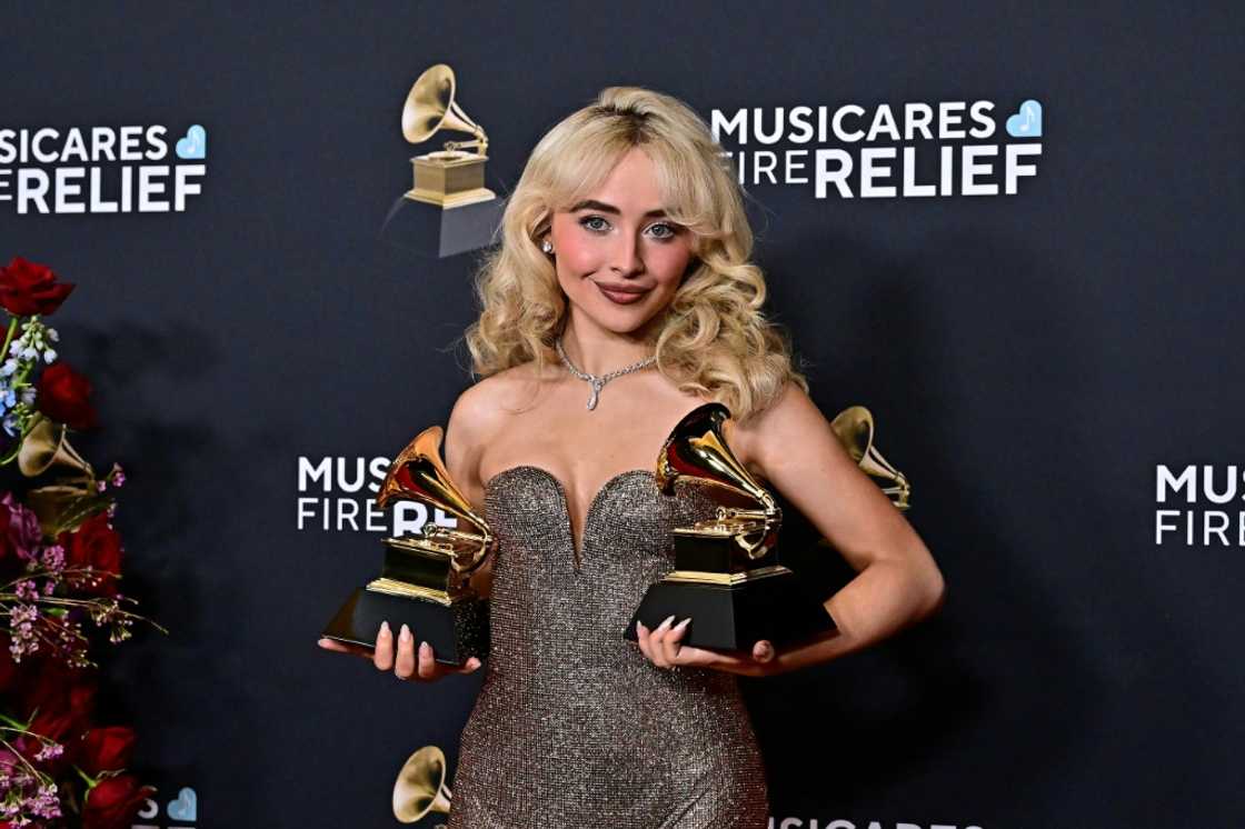 US singer Sabrina Carpenter's "Espresso" was 2024's second biggest single