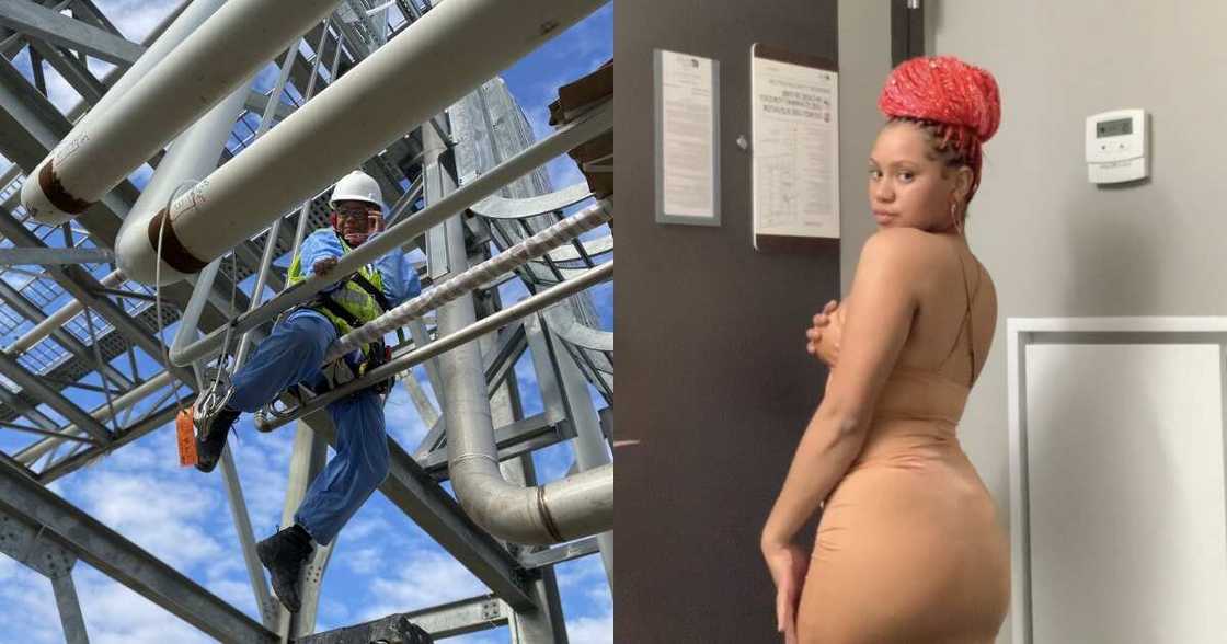 Young beautiful lady wows social media with her 'during the week vs weekend' post Young beautiful lady wows social media with her 'during the week vs weekend' post
