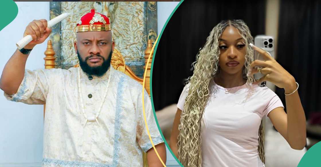 Yul Edochie and daughter Danielle Edochie Yul Edochie and daughter Danielle Edochie