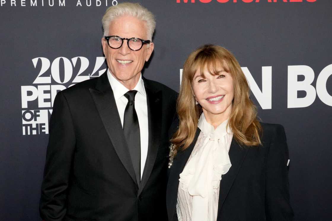 Ted Danson and Mary Steenburgen attending an event in 2024 Ted Danson and Mary Steenburgen attending an event in 2024