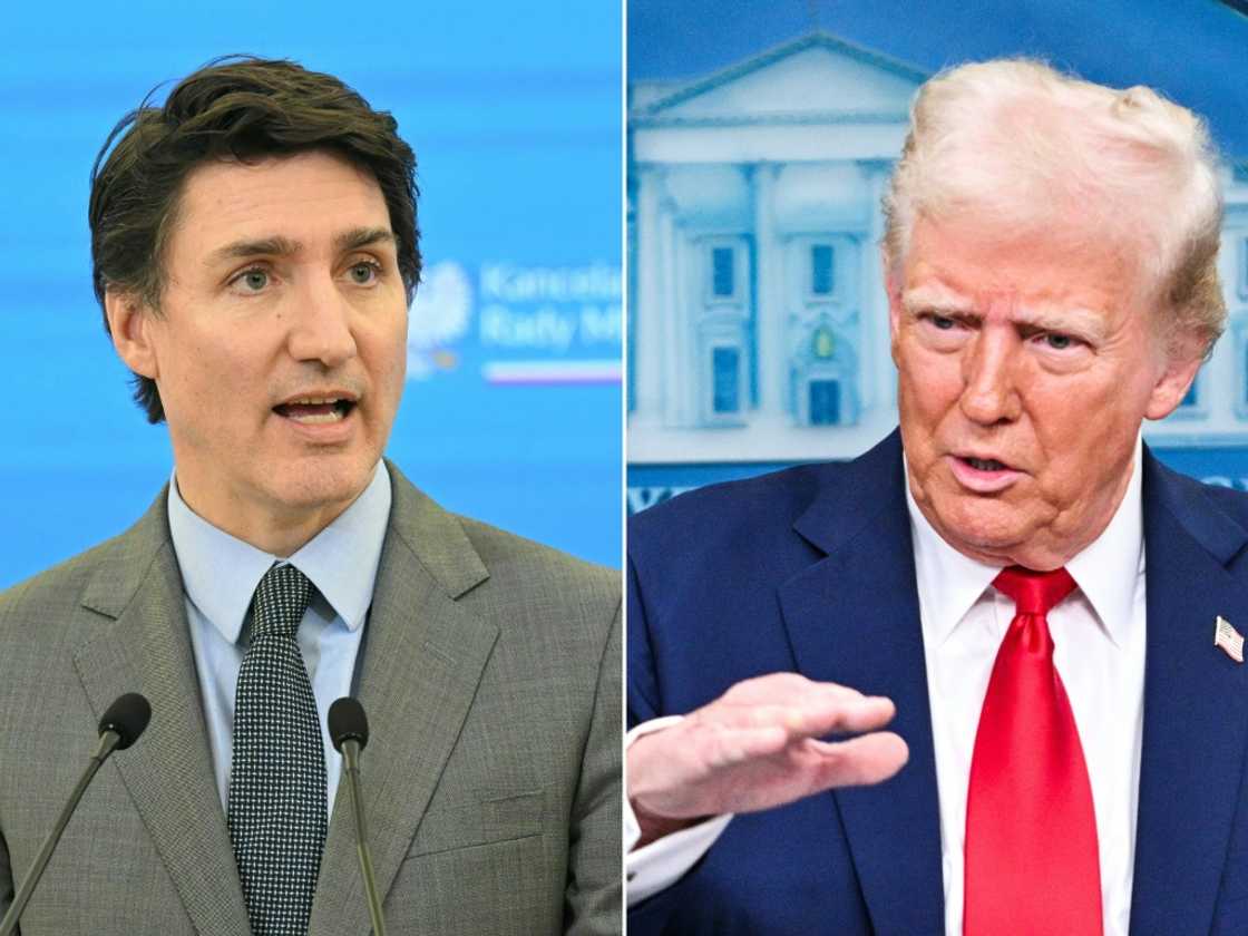 Canadian Prime Minister Justin Trudeau (L) and US President Donald Trump do not see eye to eye on bilateral trade policy Canadian Prime Minister Justin Trudeau (L) and US President Donald Trump do not see eye to eye on bilateral trade policy