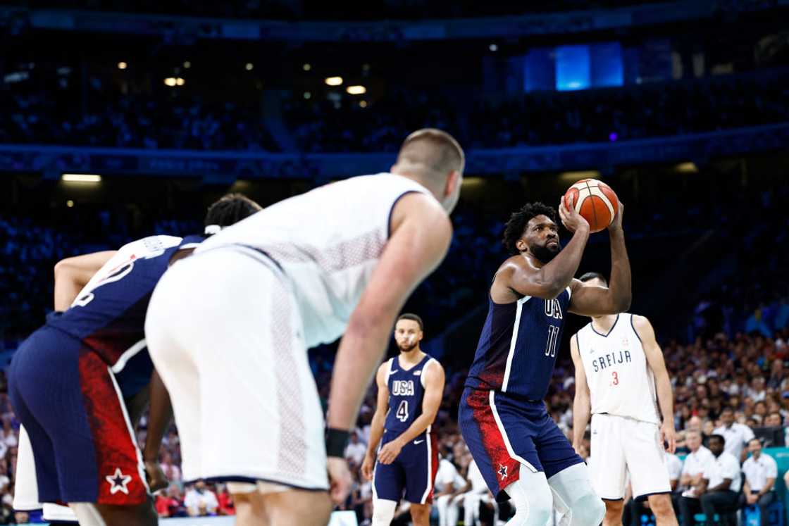 Joel Embiid at Paris 2024 Joel Embiid at Paris 2024