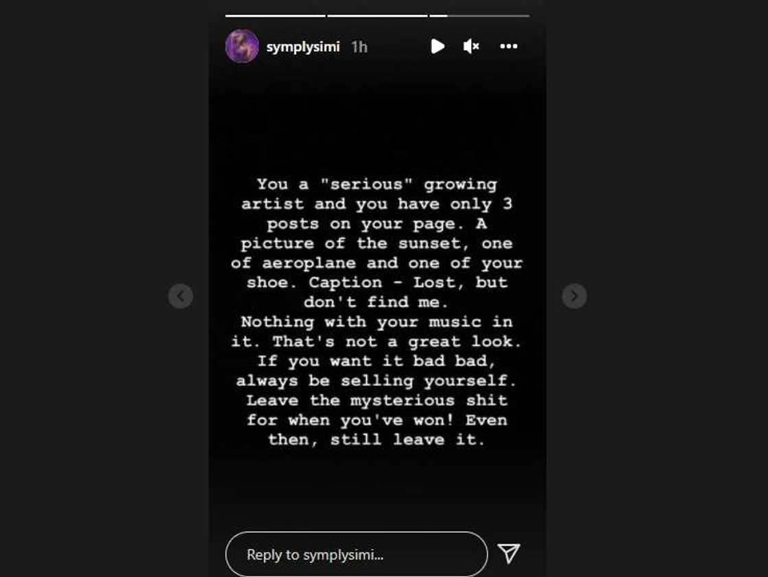 Singer Simi Singer Simi