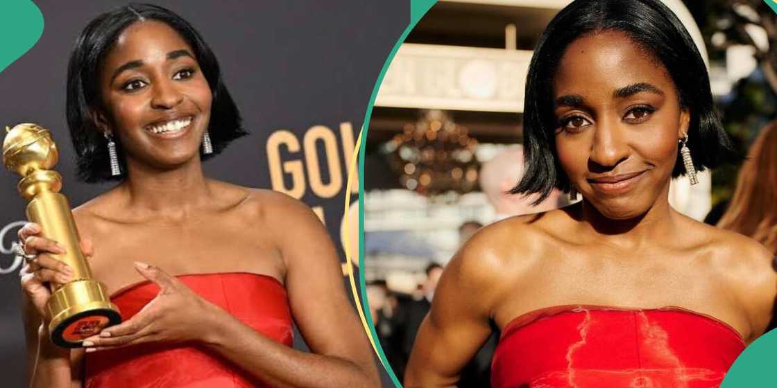 Ayo Edebiri becomes 1st Nigerian to win Golden Globes award for Best Actress. Ayo Edebiri becomes 1st Nigerian to win Golden Globes award for Best Actress.