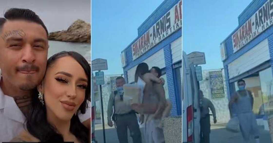 Lady reunites with husband after time in prison Lady reunites with husband after time in prison