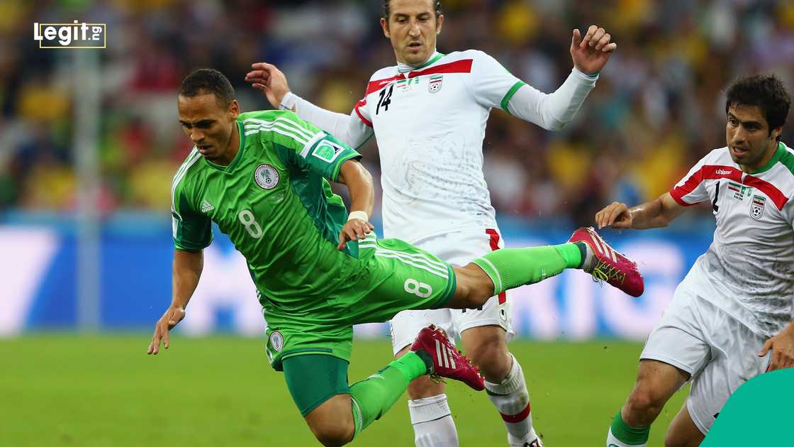 Peter Odemwingie, Nigeria, Super Eagles, 2014 FIFA World Cup, Brazil, Iran Peter Odemwingie, Nigeria, Super Eagles, 2014 FIFA World Cup, Brazil, Iran