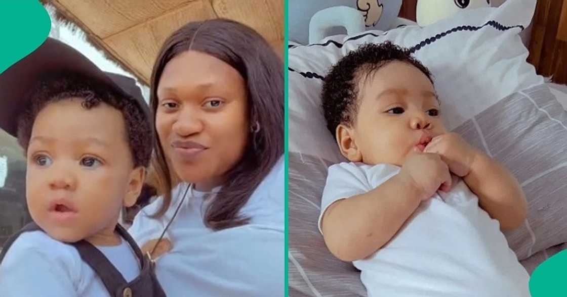 Mum who left 1-year-old son with his dad cries out after her husband cut his hair. Mum who left 1-year-old son with his dad cries out after her husband cut his hair.