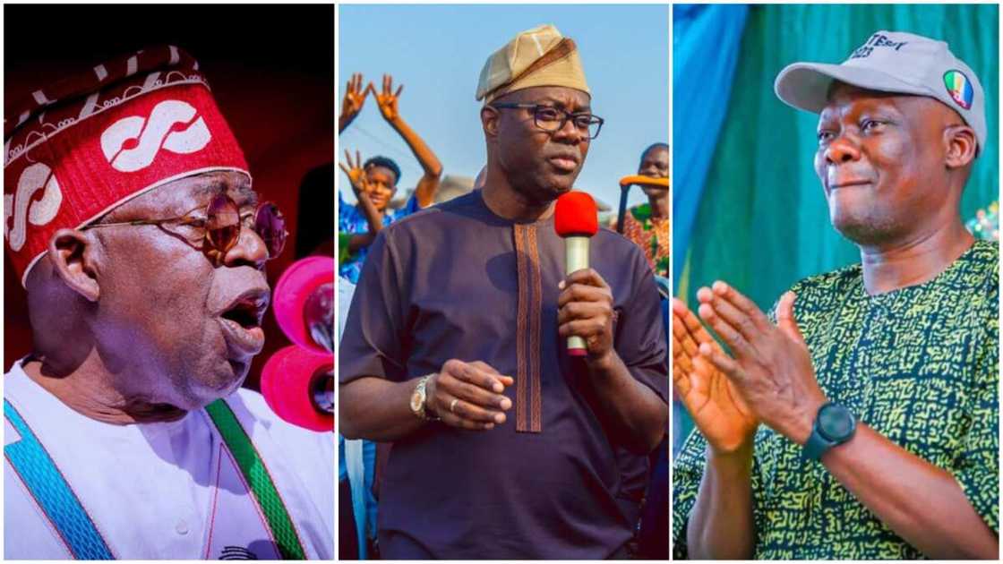 Teslim Folarin/Seyi Makinde/Bola Tinubu/APC/PDP/2023 Election/Oyo/Ibadan Teslim Folarin/Seyi Makinde/Bola Tinubu/APC/PDP/2023 Election/Oyo/Ibadan