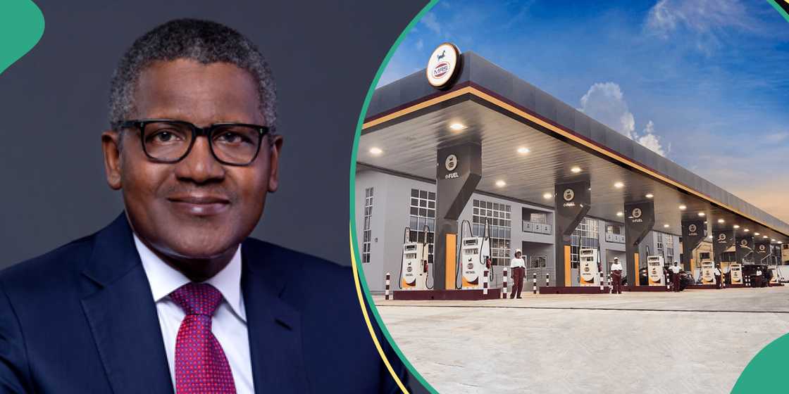 Fuel stations in Lagos, other states to get Dangote fuel at ‘cheap’ price amid petrol price saga in Nigeria.