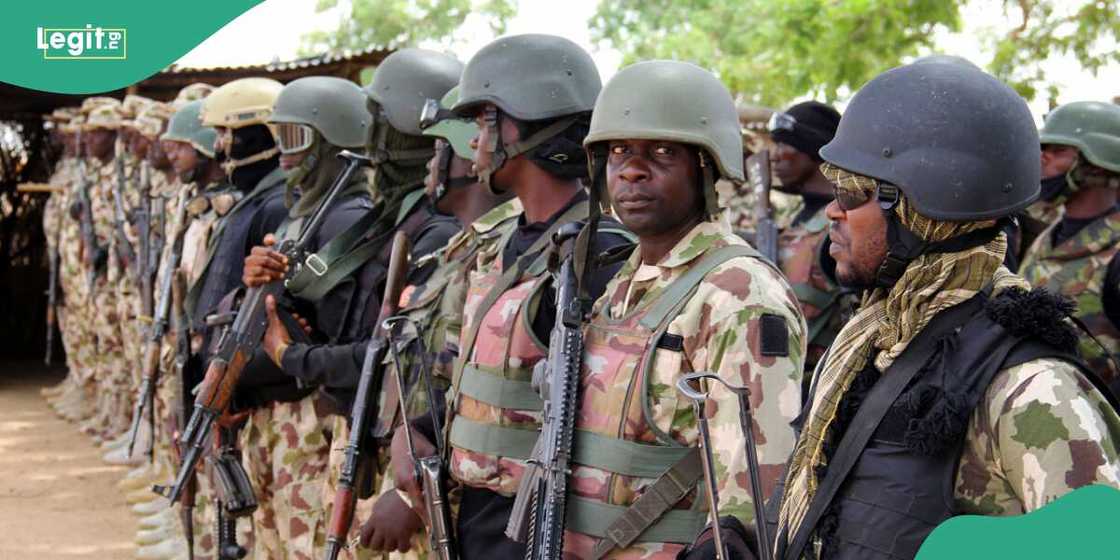 Nigerian soldiers Nigerian soldiers