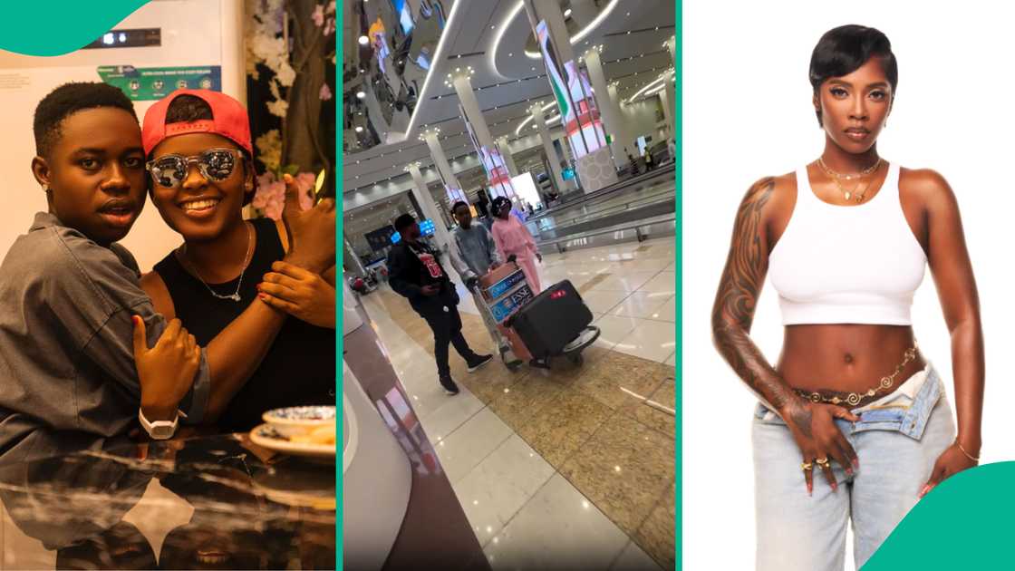 Peller And Jarvis Fly To Dubai For His 20th Birthday After Tiwa Savage Peller And Jarvis Fly To Dubai For His 20th Birthday After Tiwa Savage