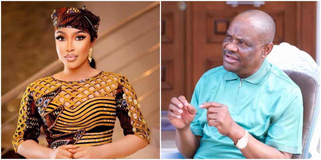 Tonto Dikeh and Wike Tonto Dikeh and Wike