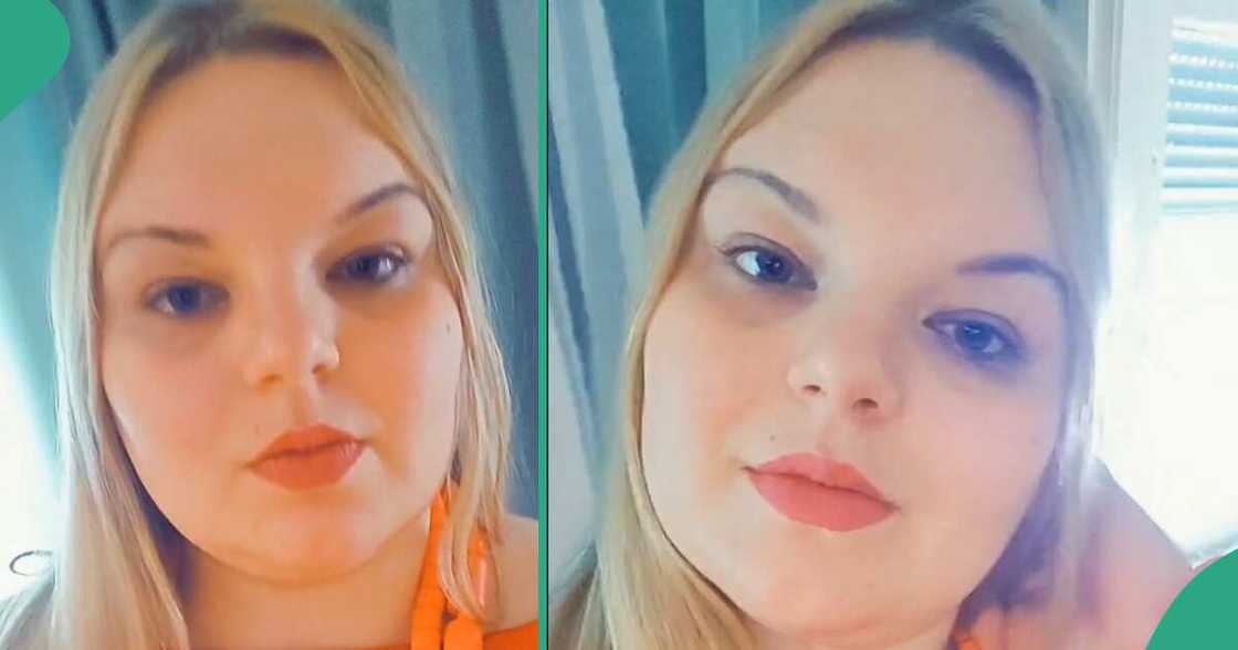 White woman says Nigeria is a good country. White woman says Nigeria is a good country.