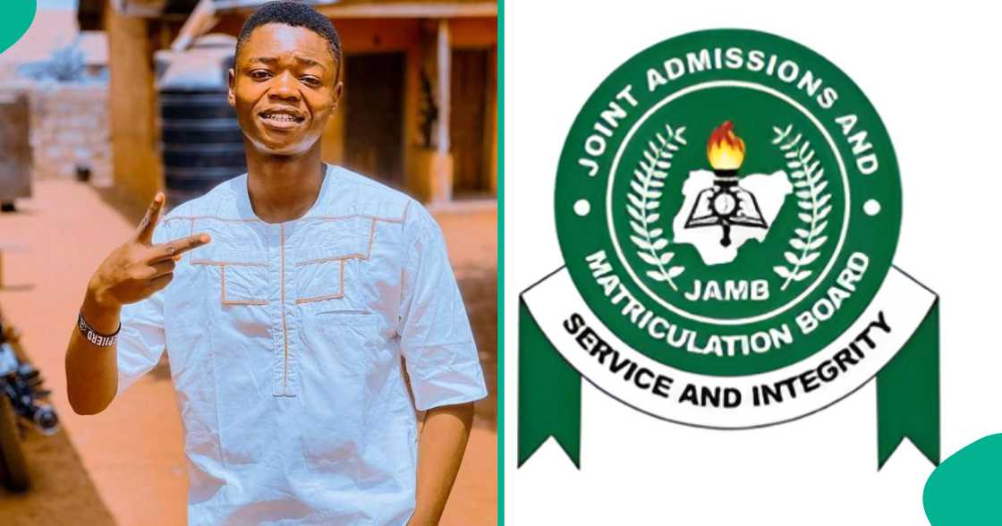 A university student who went back to write JAMB in 2025 celebrated despite scoring less than 300. A university student who went back to write JAMB in 2025 celebrated despite scoring less than 300.