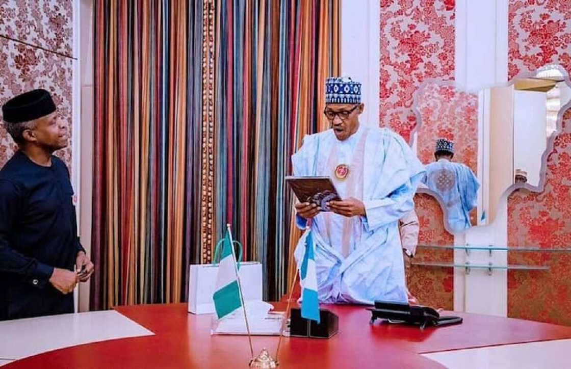 Buhari da Osinbajo Buhari da Osinbajo