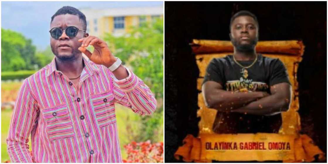 Olayinka was a GUS contestant Olayinka was a GUS contestant