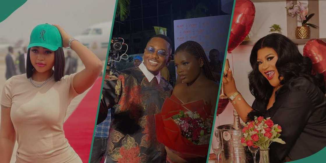 Nigerians celebrities and their gifts on Valentine's day. Nigerians celebrities and their gifts on Valentine's day.