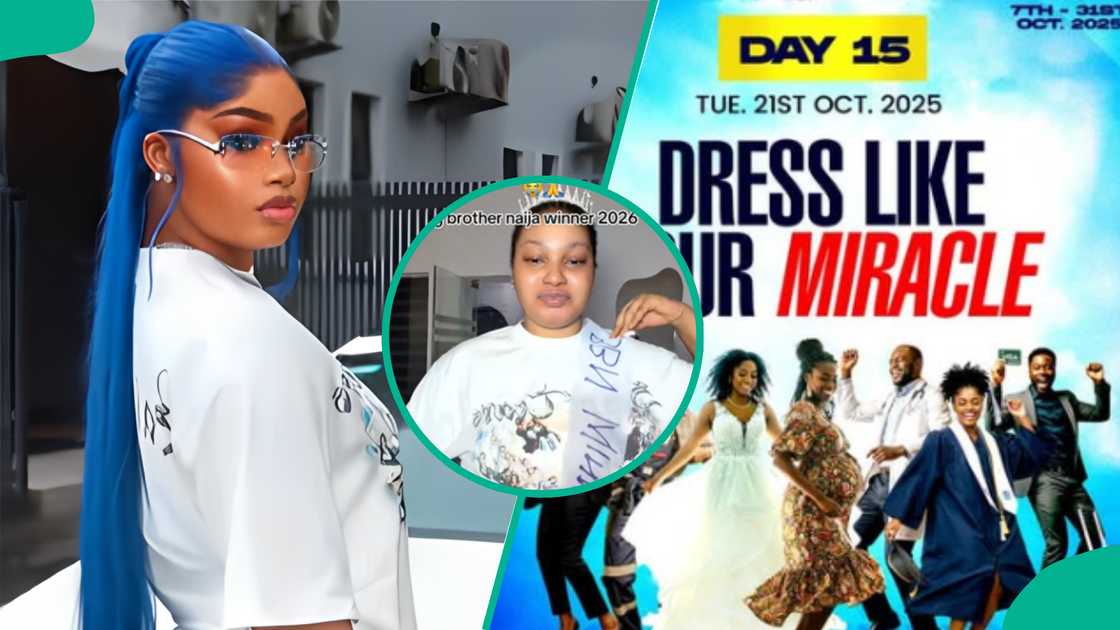 A lady's dressing for Nathaniel Bassey's Hallelujah Challenge trends. A lady's dressing for Nathaniel Bassey's Hallelujah Challenge trends.