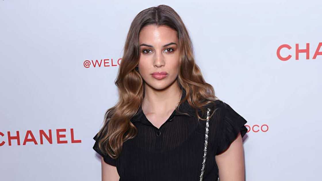 Kenya Kinski-Jones in Los Angeles, California. Kenya Kinski-Jones in Los Angeles, California.