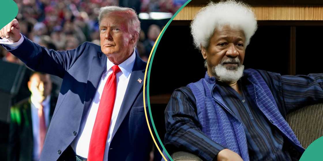 Soyinka calls Donald Trump White Idi Amin