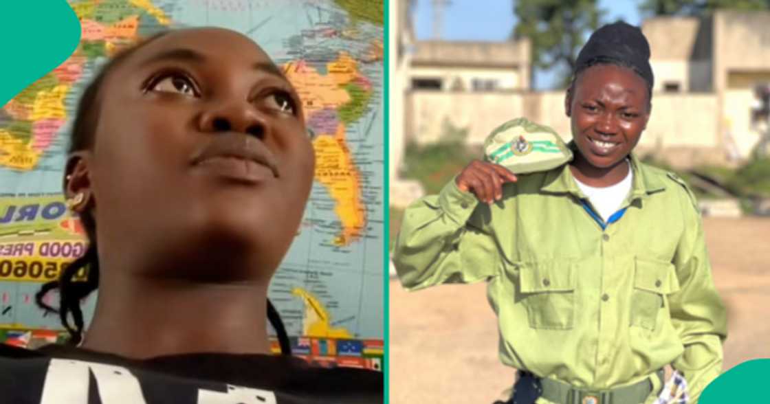 Corps member laments after hearing the condition given by her PPA. Corps member laments after hearing the condition given by her PPA.