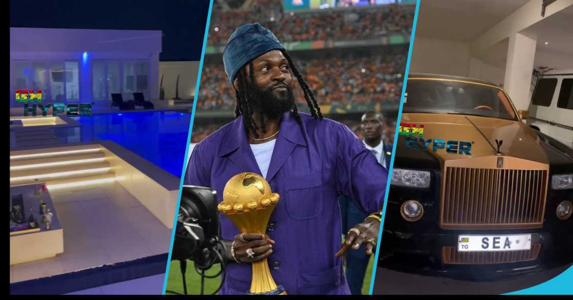 Emmanuel Adebayor's plush mansion