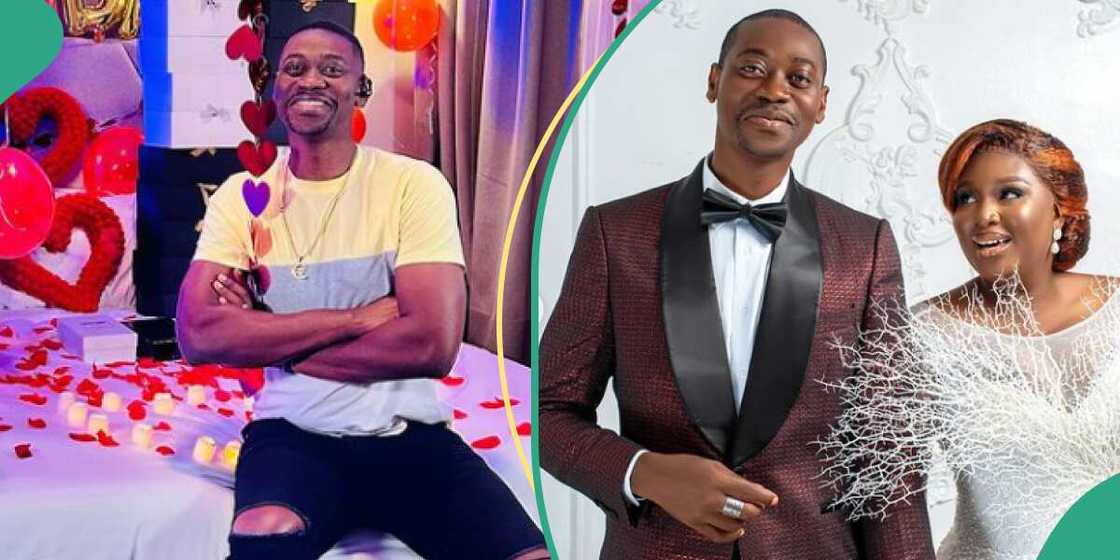 Lateef Adedimeji gets 40 gifts from Mo Bimpe for his 40th birthday Lateef Adedimeji gets 40 gifts from Mo Bimpe for his 40th birthday